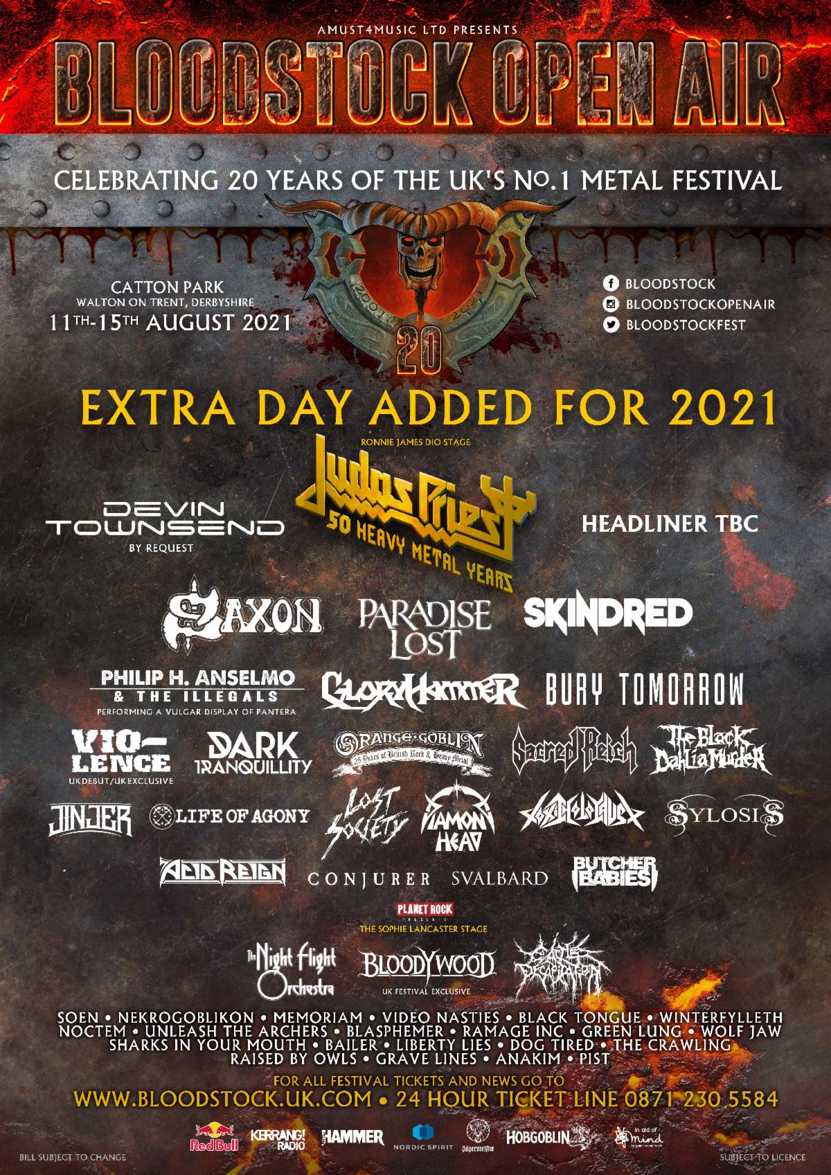 Bloodstock Festival pass VAT saving onto the fans Distorted Sound