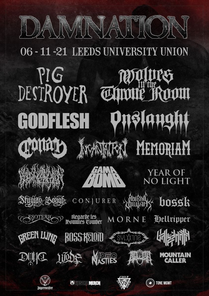 Damnation Festival announce six new bands - Distorted Sound Magazine