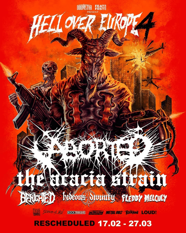 Aborted European Tour 2022