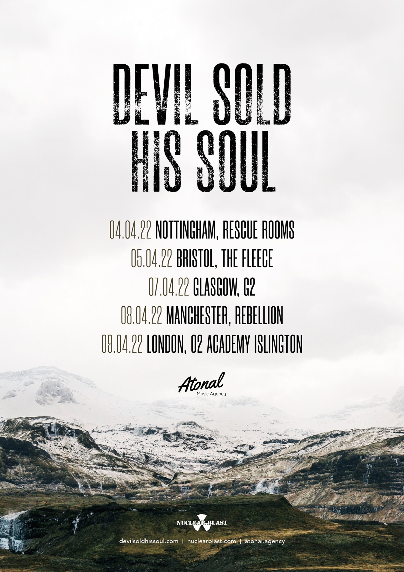 Devil Sold His Soul UK Tour 2022