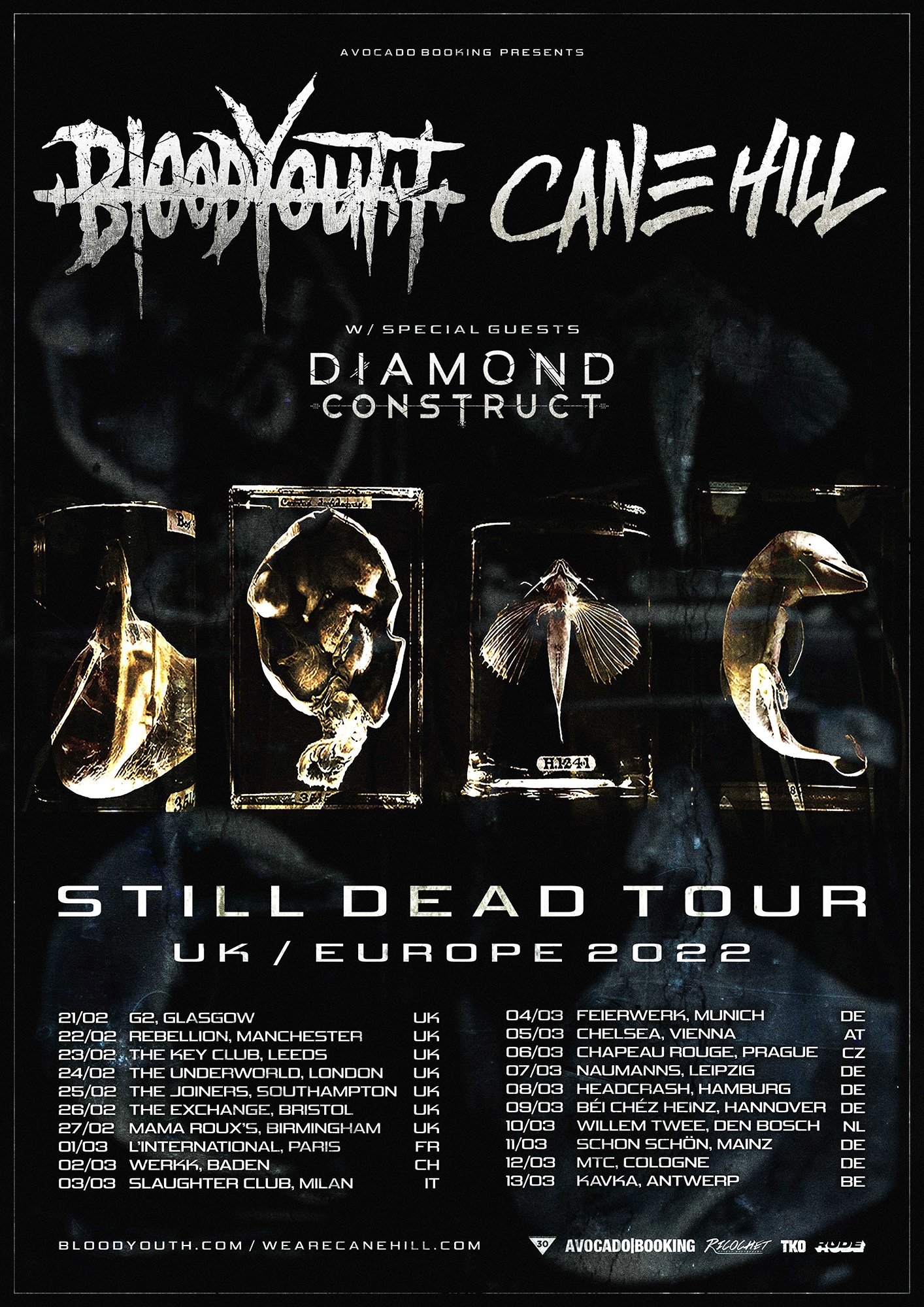 Blood Youth and Cane Hill co-headlining European Tour 2022