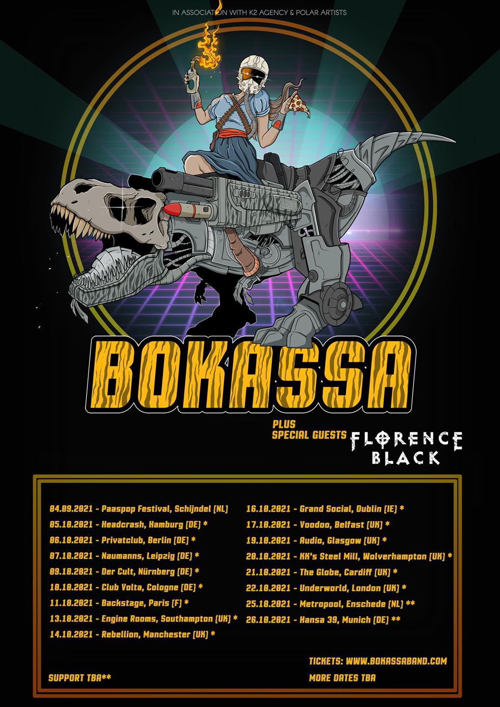 Bokassa European Tour 2021