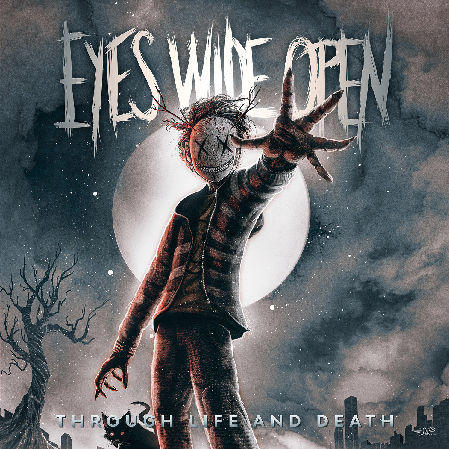 ALBUM REVIEW: Through Life And Death - Eyes Wide Open - Distorted Sound Magazine