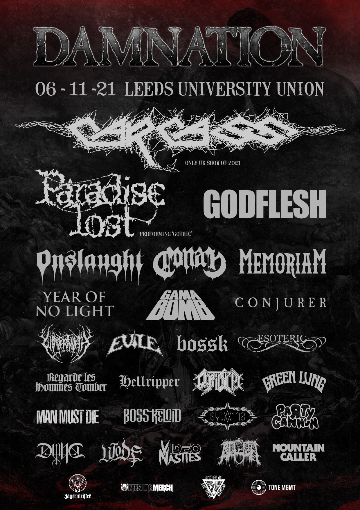 Damnation Festival 2021 - 17 August