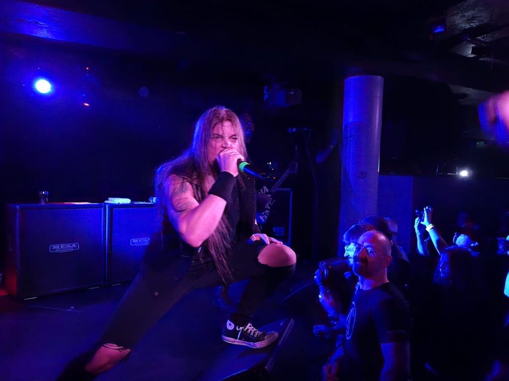 Onslaught live @ The Underworld, London. Photo Credit: Dan Barnes