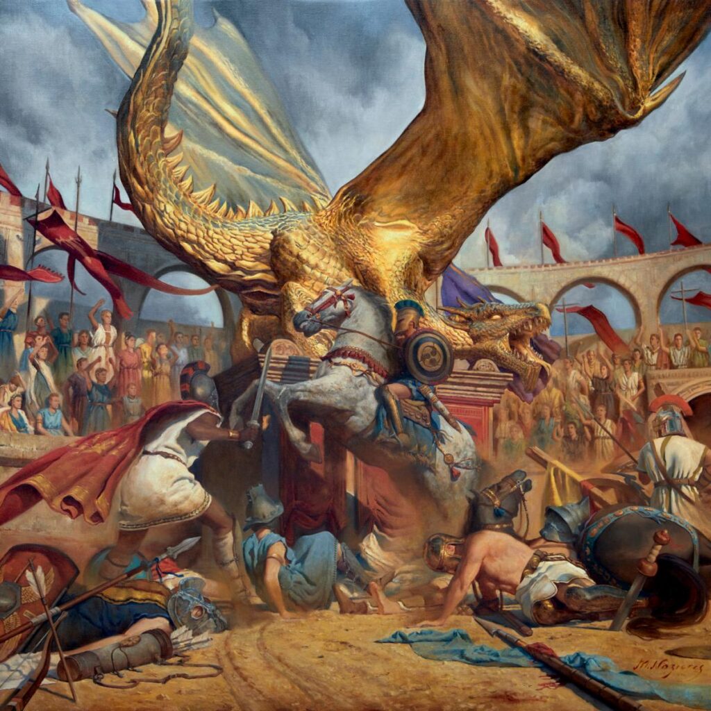 In The Court Of The Dragon - Album Cover - Trivium