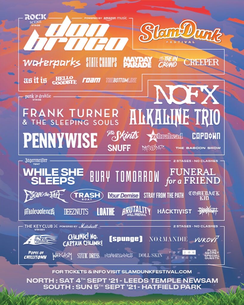 Slam Dunk Festival 2021 - August Announcement
