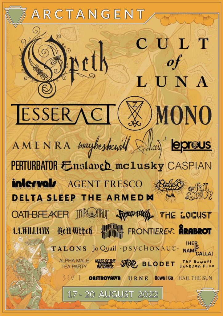 ArcTanGent Festival 2022 - Announcement Sept 29th