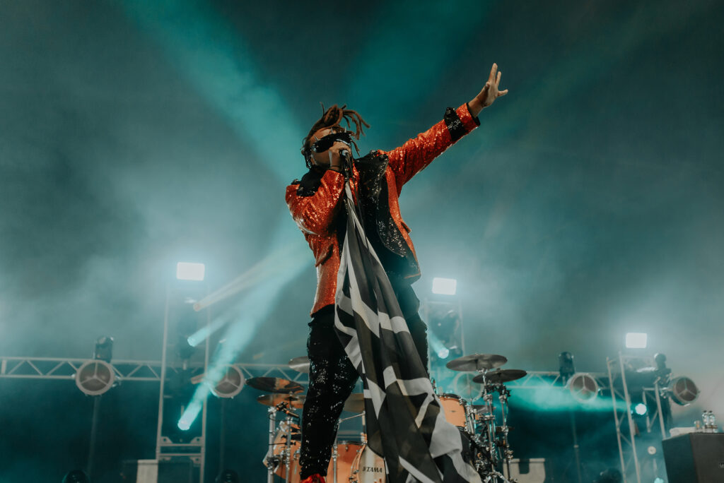 Skindred live @ Slam Dunk Festival - South 2021. Photo Credit: A.M Photography