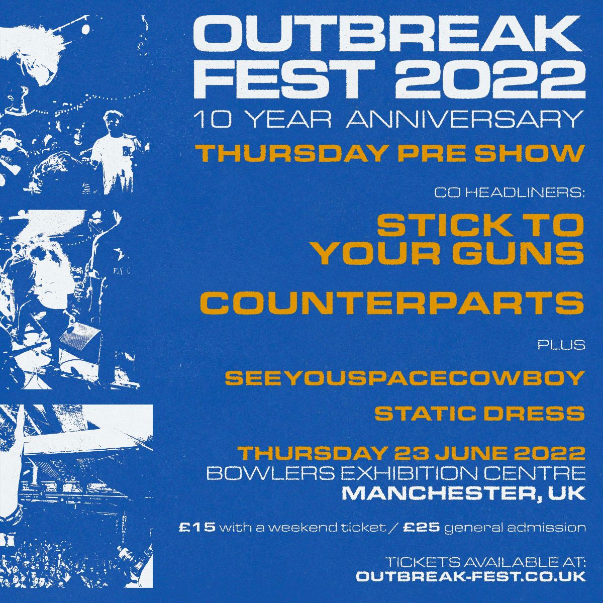 Outbreak Fest 2022 - Pre Show