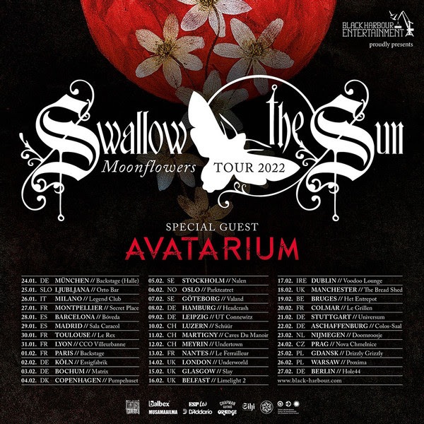 Swallow The Sun European Tour 2022