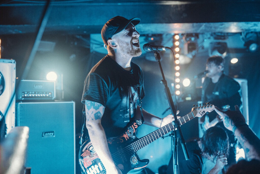 While She Sleeps live @ The Underworld, London. Photo Credit: Karolina Janikunaite