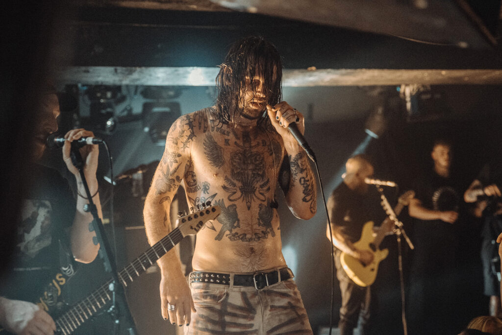 While She Sleeps live @ The Underworld, London. Photo Credit: Karolina Janikunaite