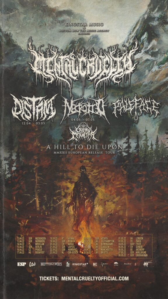 Mental Cruelty Updated European Tour 2022