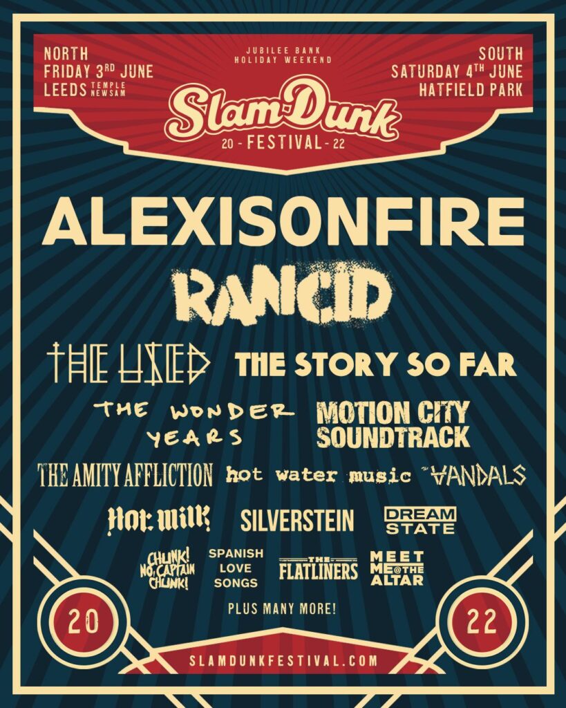 Slam Dunk Festival 2022 - Second Announcement