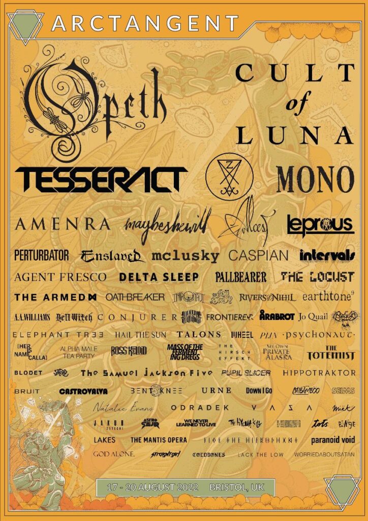 ArcTanGent Festival 2022 - Announcement Nov 3