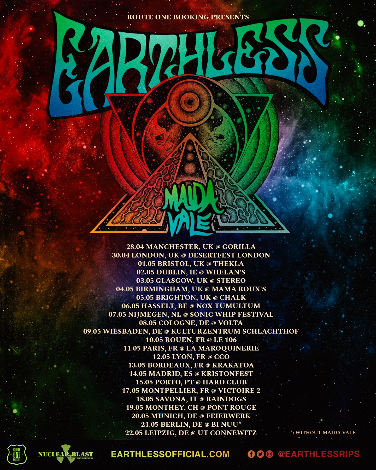 Earthless European Tour 2022