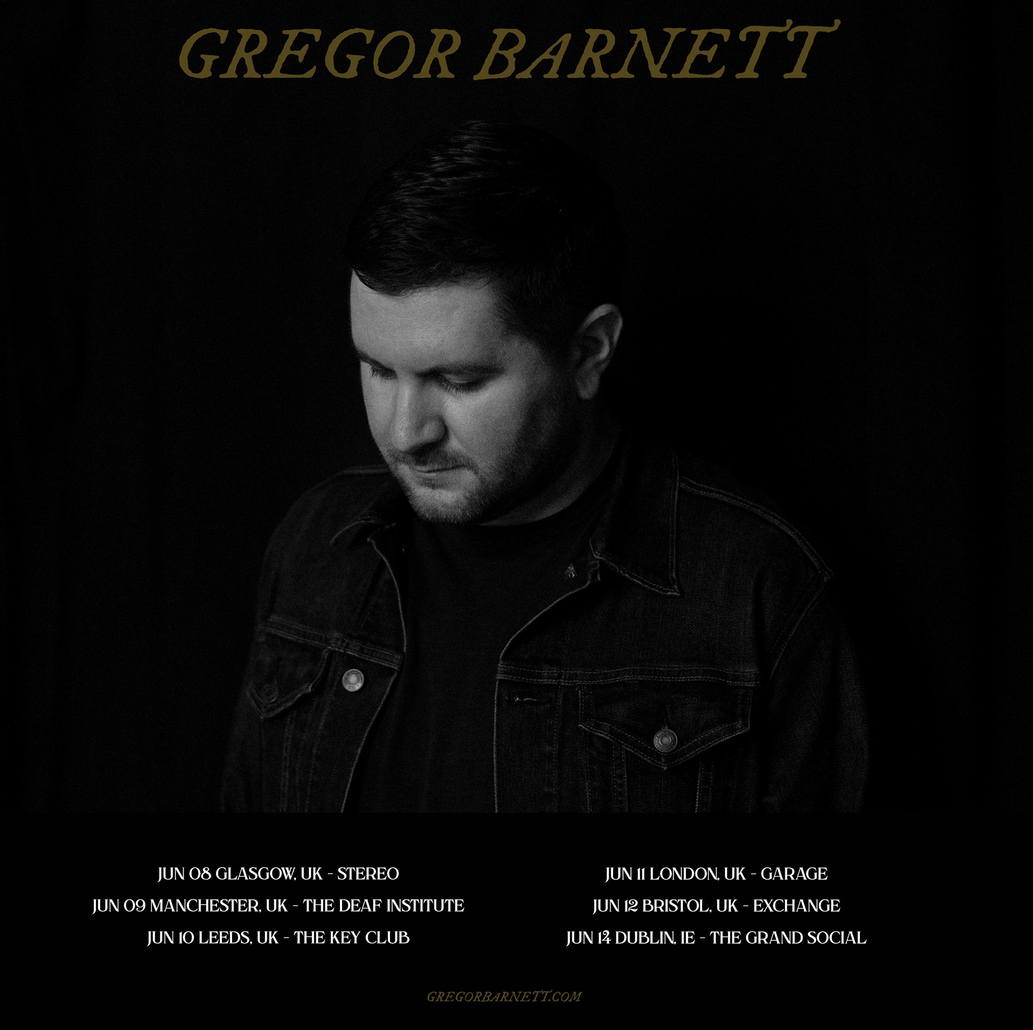 Gregor Barnett UK Tour 2022