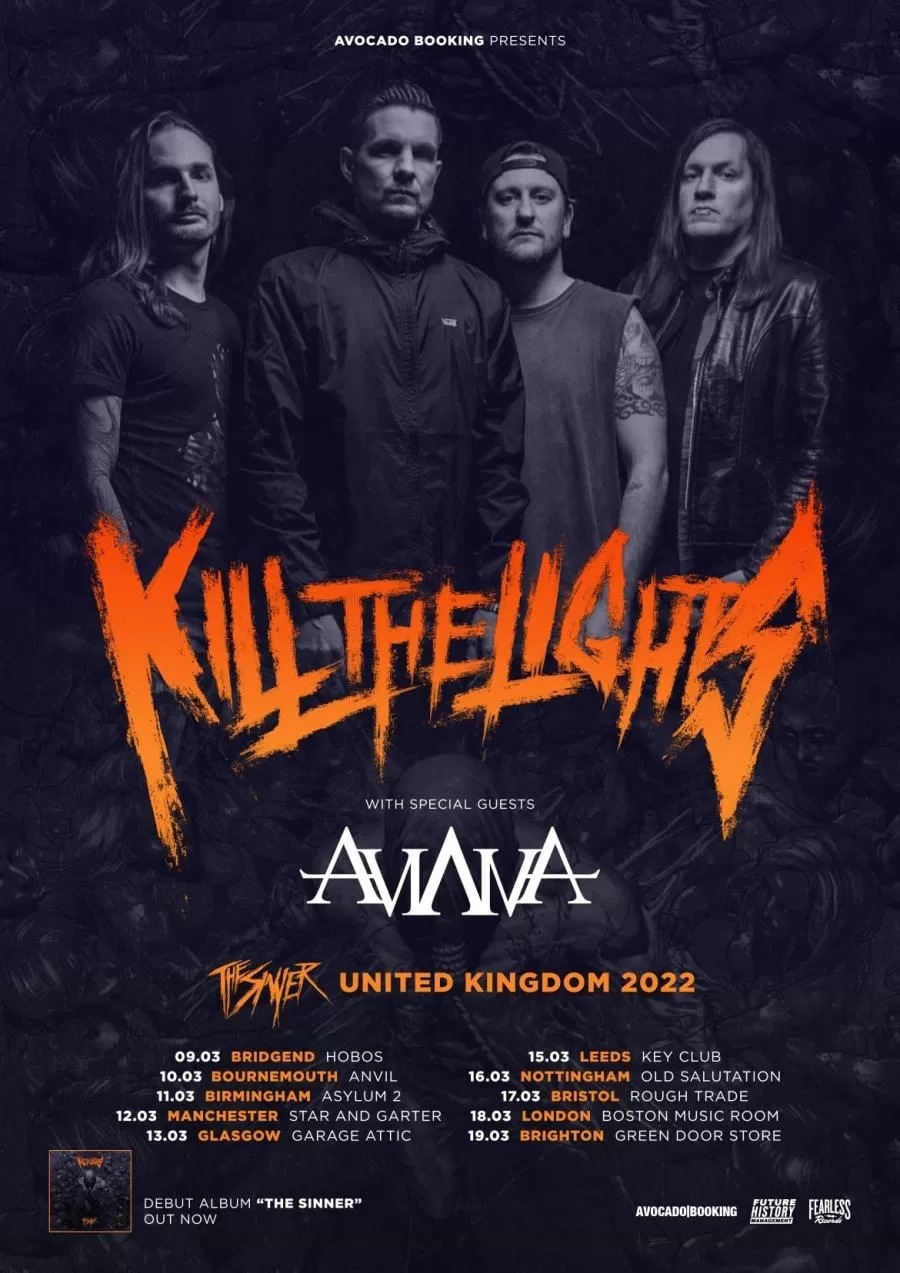 Kill The Lights UK Tour 2022