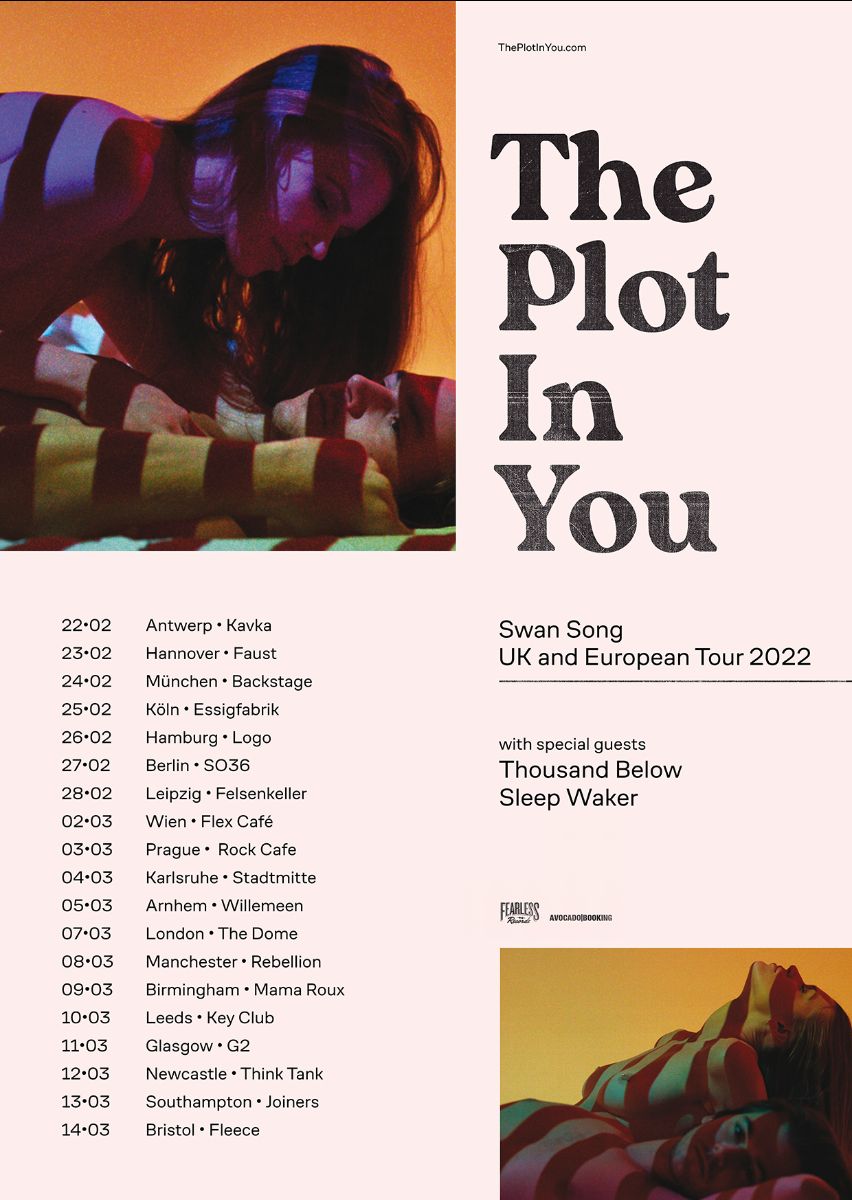 The Plot In You European Tour 2022