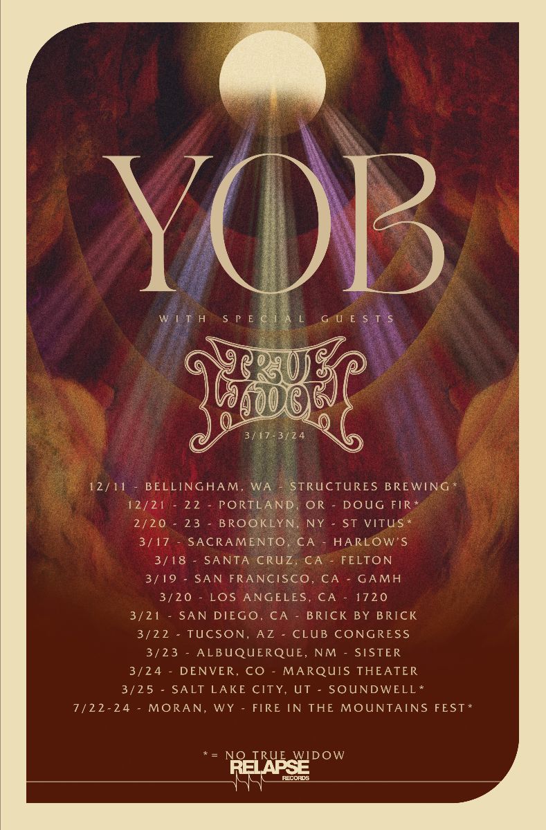 Yob US Tour 2022