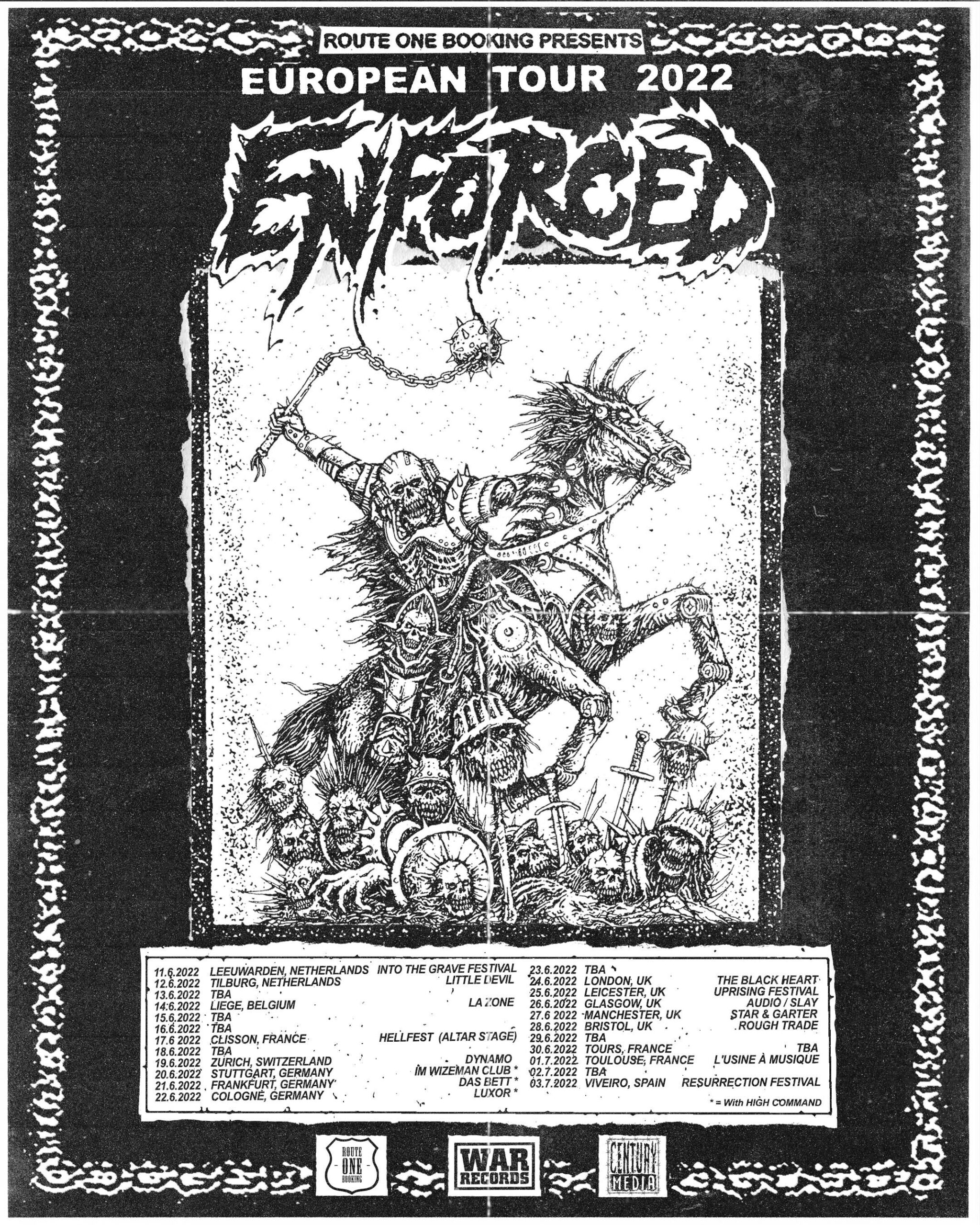 Enforced European Tour 2022