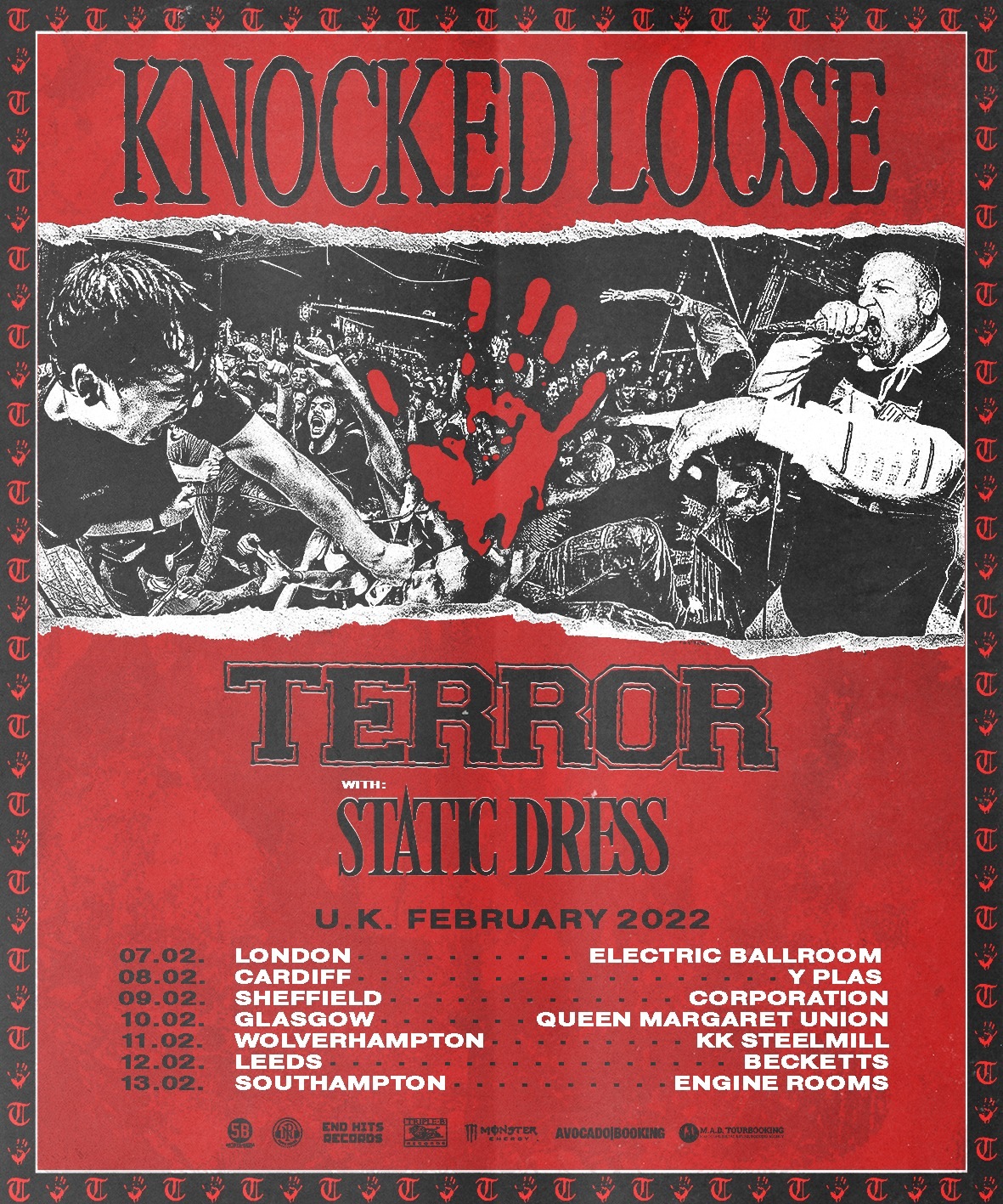 Knocked Loose UK Tour 2022