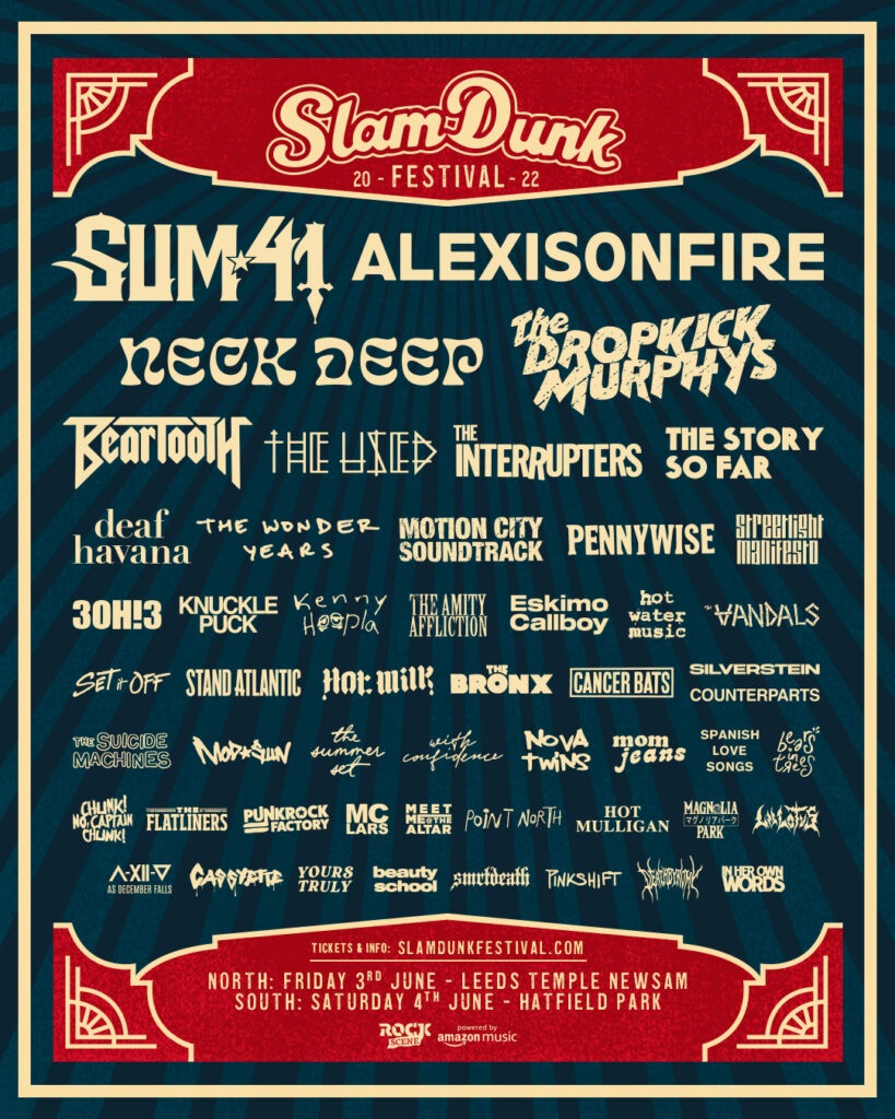 Slam Dunk Festival 2022 - Announcement Feb 25