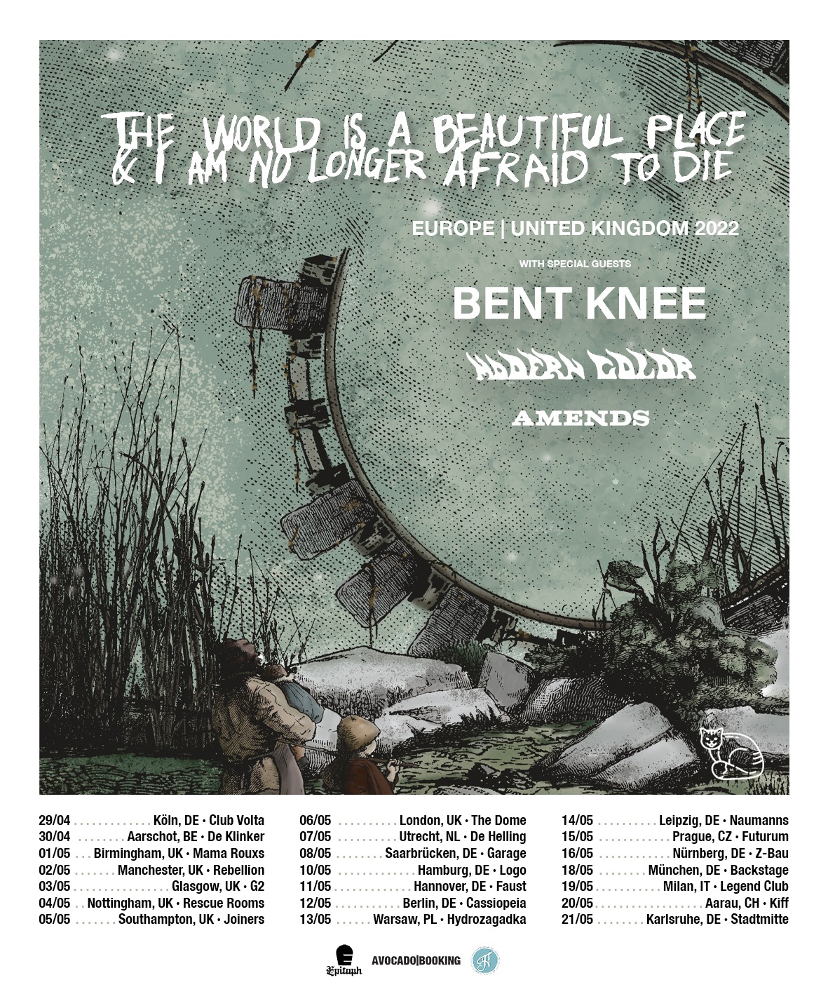 The World Is A Beautiful Place & I Am No Longer Afraid To Die European Tour 2022