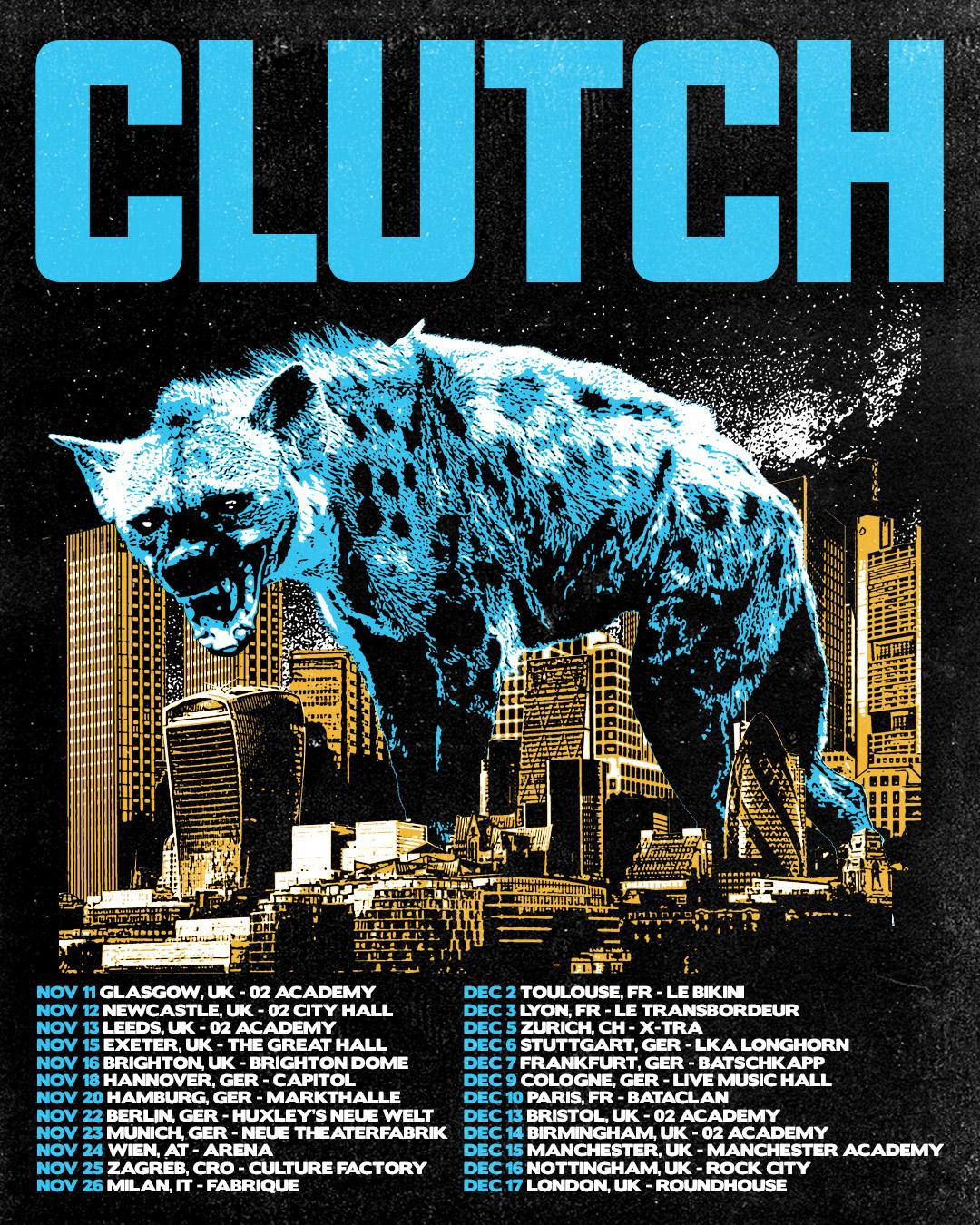 Clutch European Tour 2022