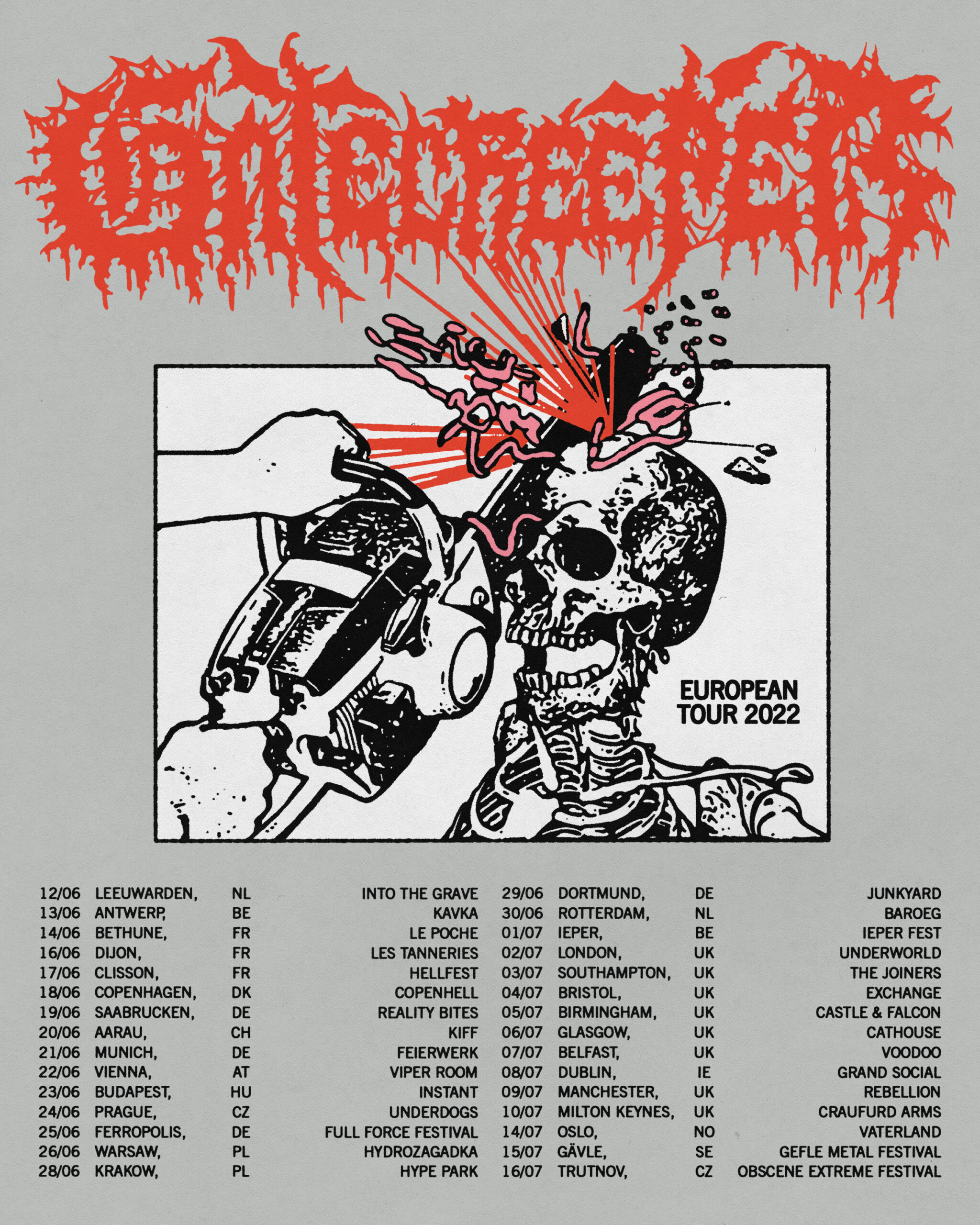 Gatecreeper European Tour 2022