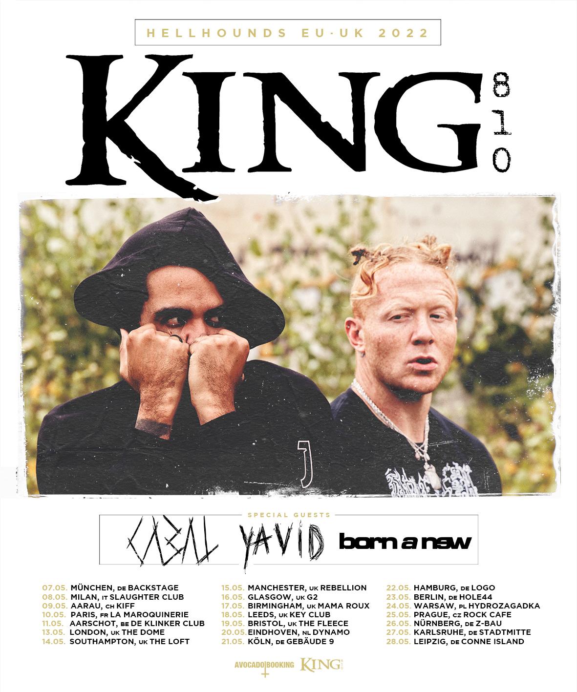 King 810 European Tour 2022