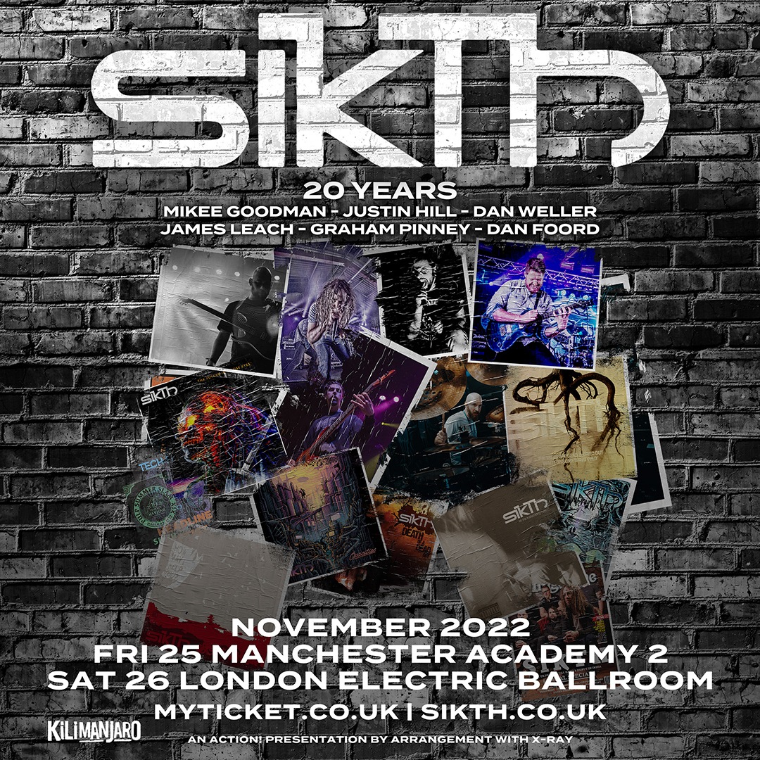 SikTh UK Shows 2022