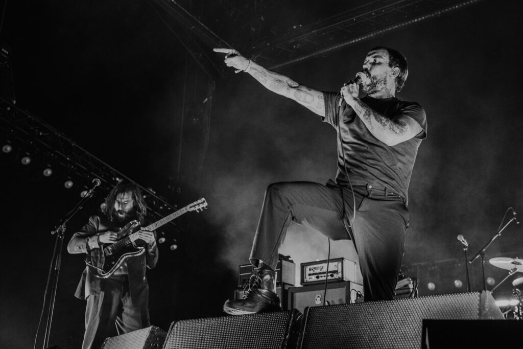 Idles live @ Motorpoint Arena, Cardiff. Photo Credit: Megan Jenkins Photography