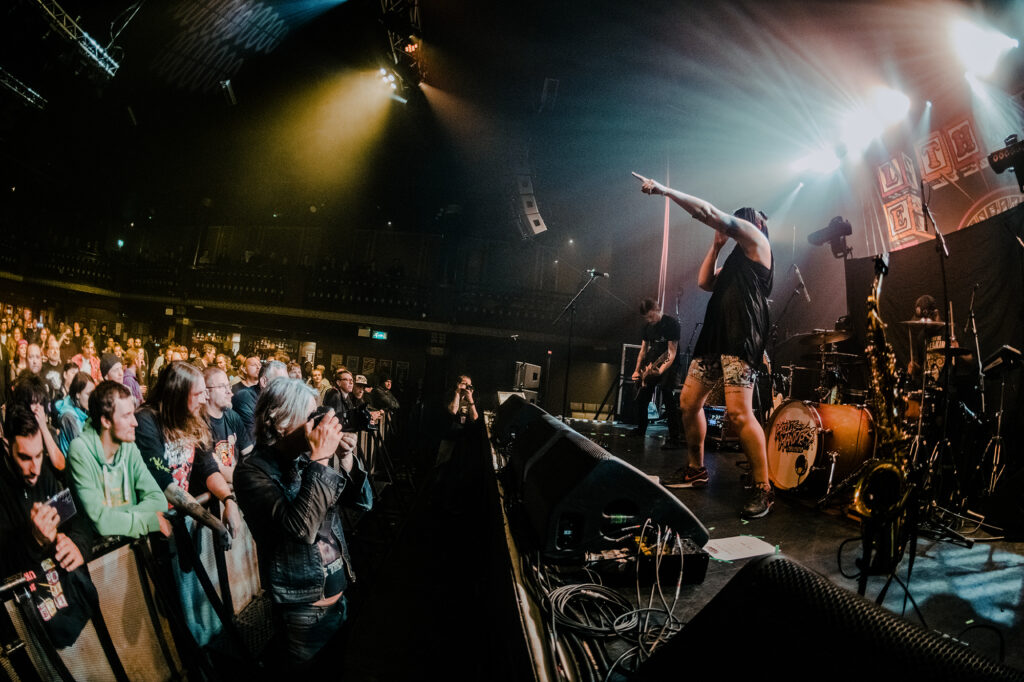 Millie Manders And The Shutup live @ O2 Ritz, Manchester. Photo Credit: Polarise Visuals