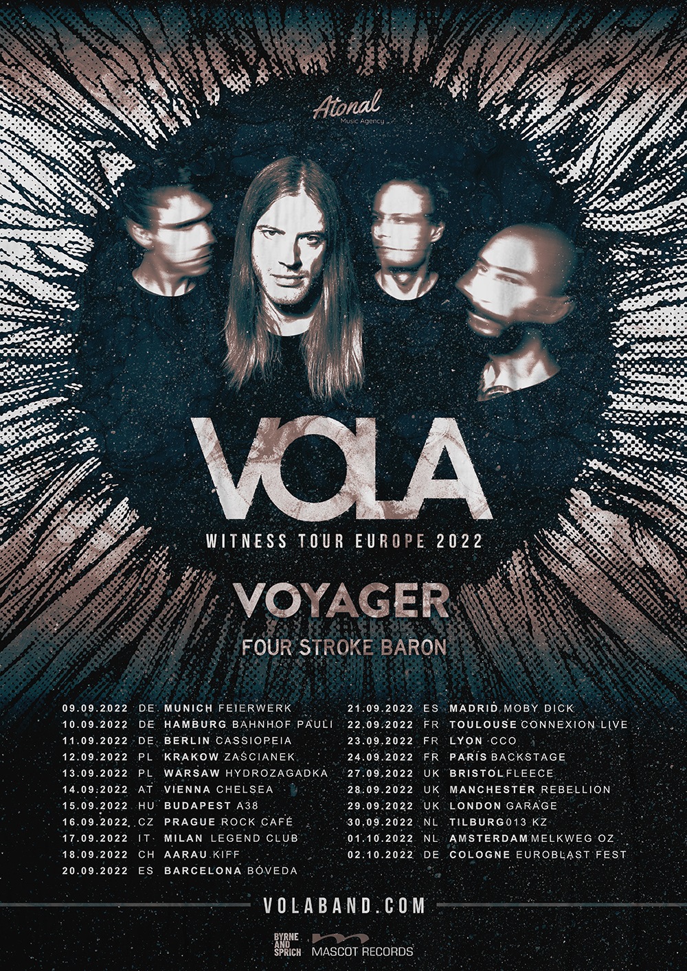 VOLA European Tour 2022