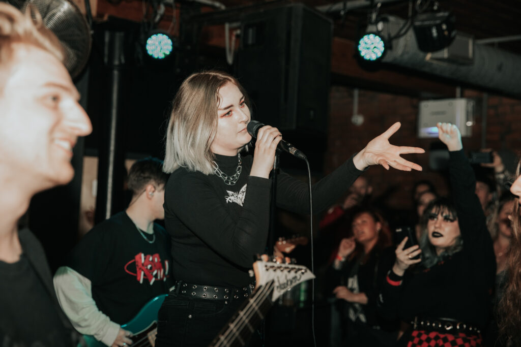 As Everything Unfolds live @ Clwb Ifor Bach, Cardiff. Photo Credit: Megan Jenkins Photography