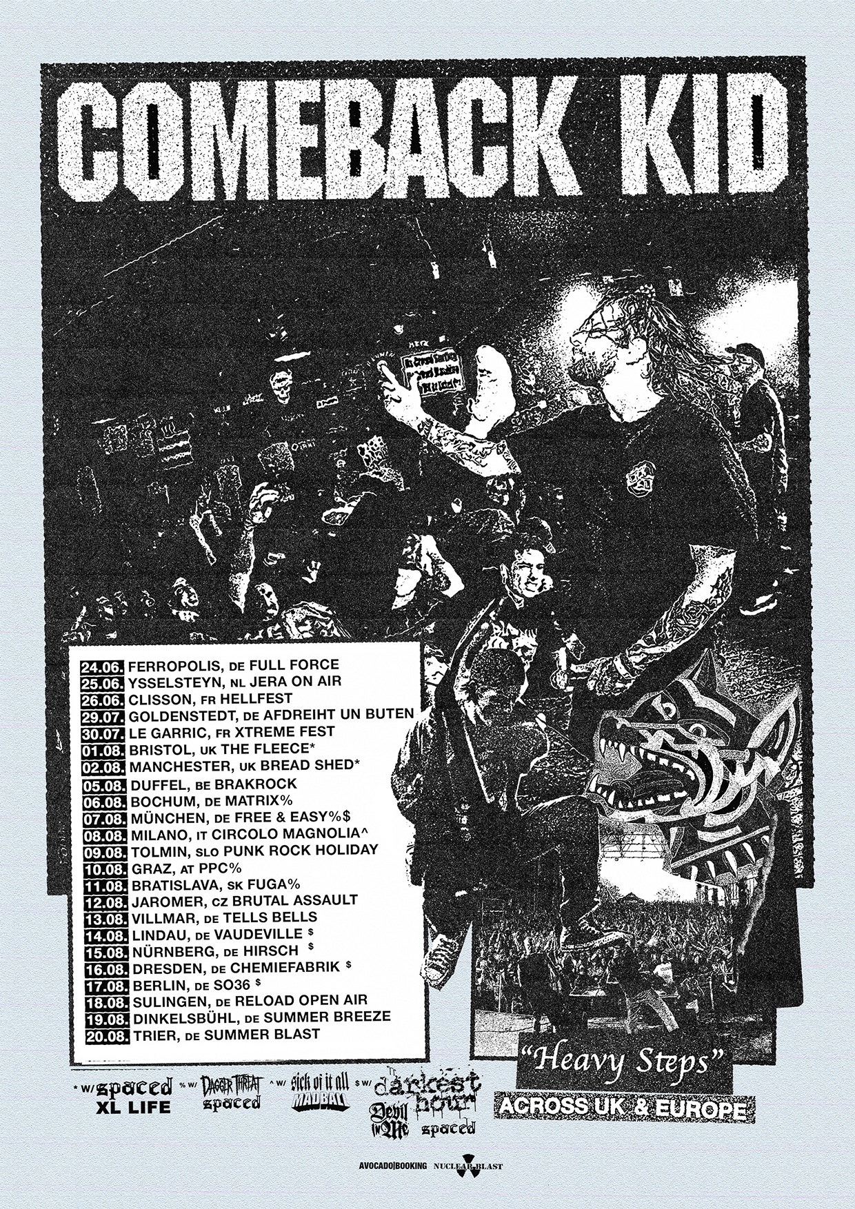 Comeback Kid European Tour 2022-1