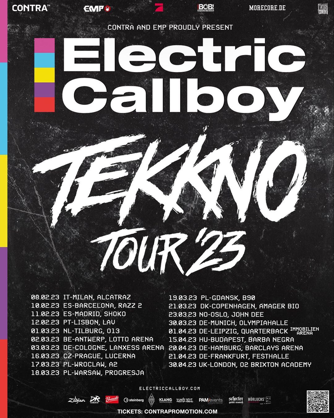 Electric Callboy European Tour 2023