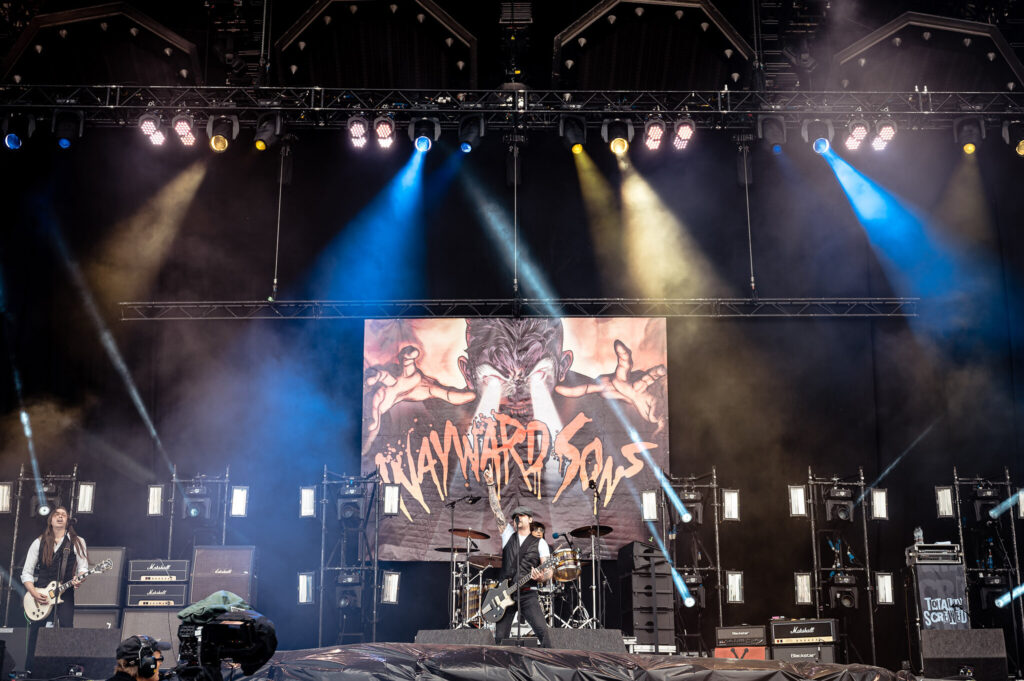 Wayward Sons live @ Download Festival 2022. Photo Credit: David Dillon