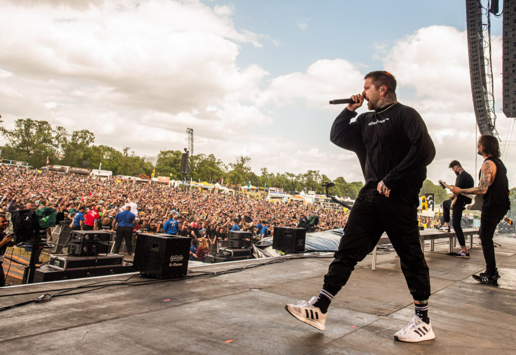 Bury Tomorrow live @ Download Festival 2022. Photo Credit: Sam McMahon