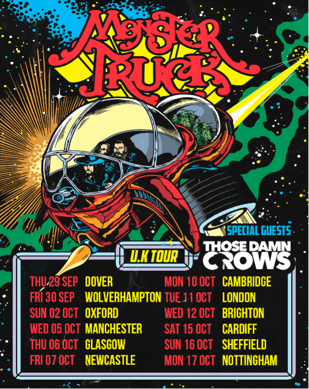 Monster Truck UK Tour 2022