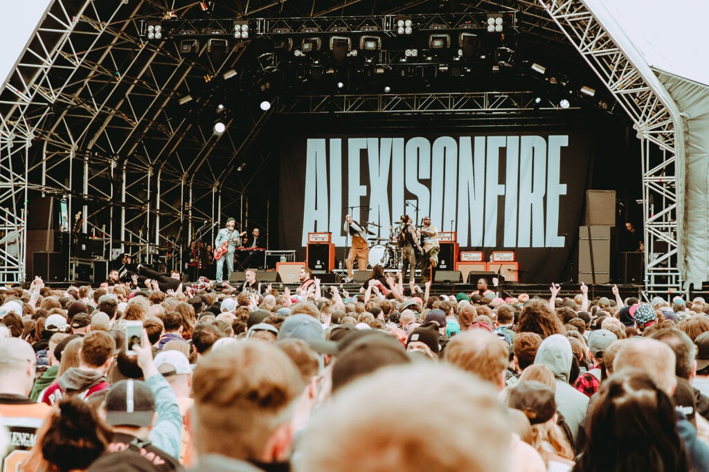 Alexisonfire live @ Slam Dunk Festival 2022 - South. Photo Credit: Dev Place Photos