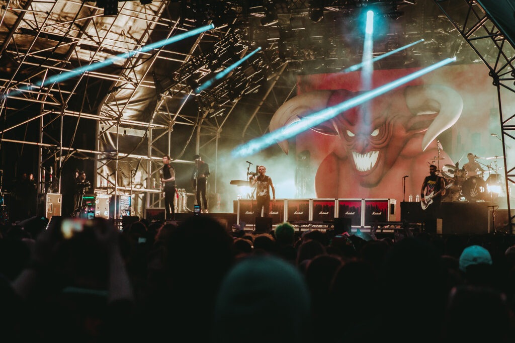 Sum 41 live @ Slam Dunk Festival 2022 - South. Photo Credit: Dev Place Photos