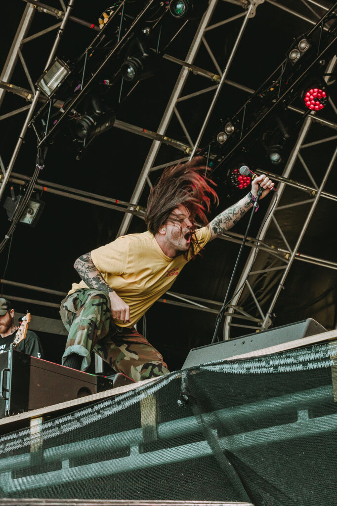 Cancer Bats live @ Slam Dunk Festival 2022 - South. Photo Credit: Dev Place Photos