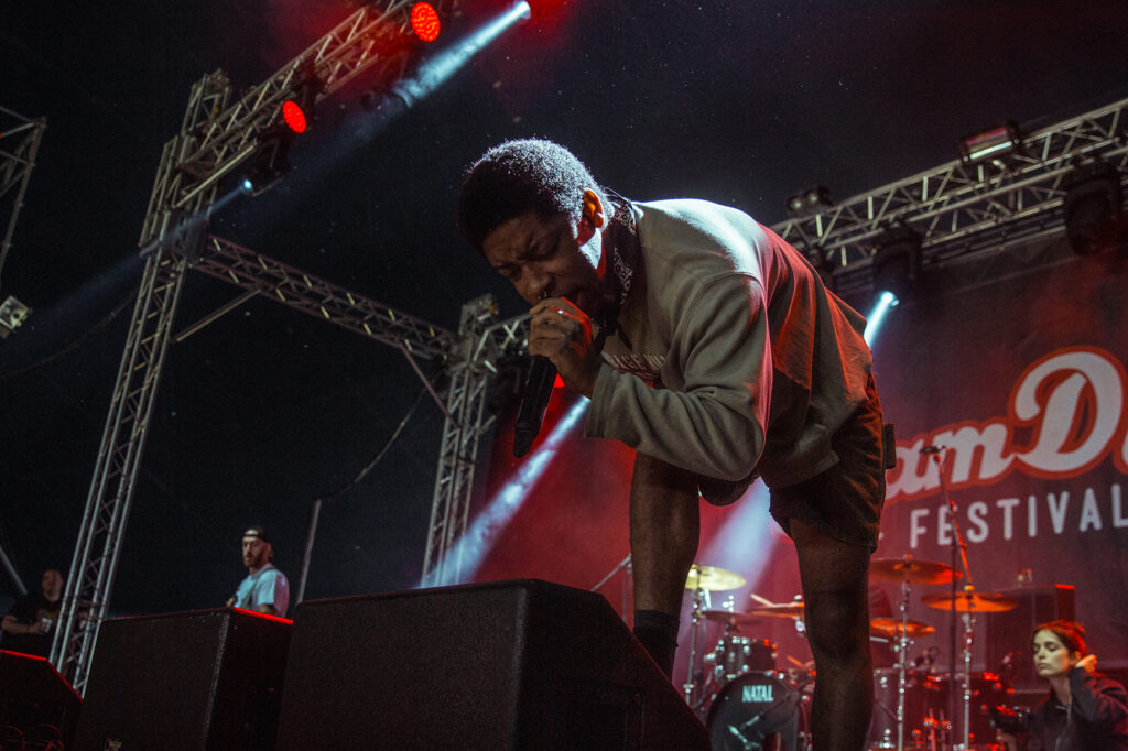 KennyHoopla live @ Slam Dunk Festival 2022 - South. Photo Credit: Dev Place Photos