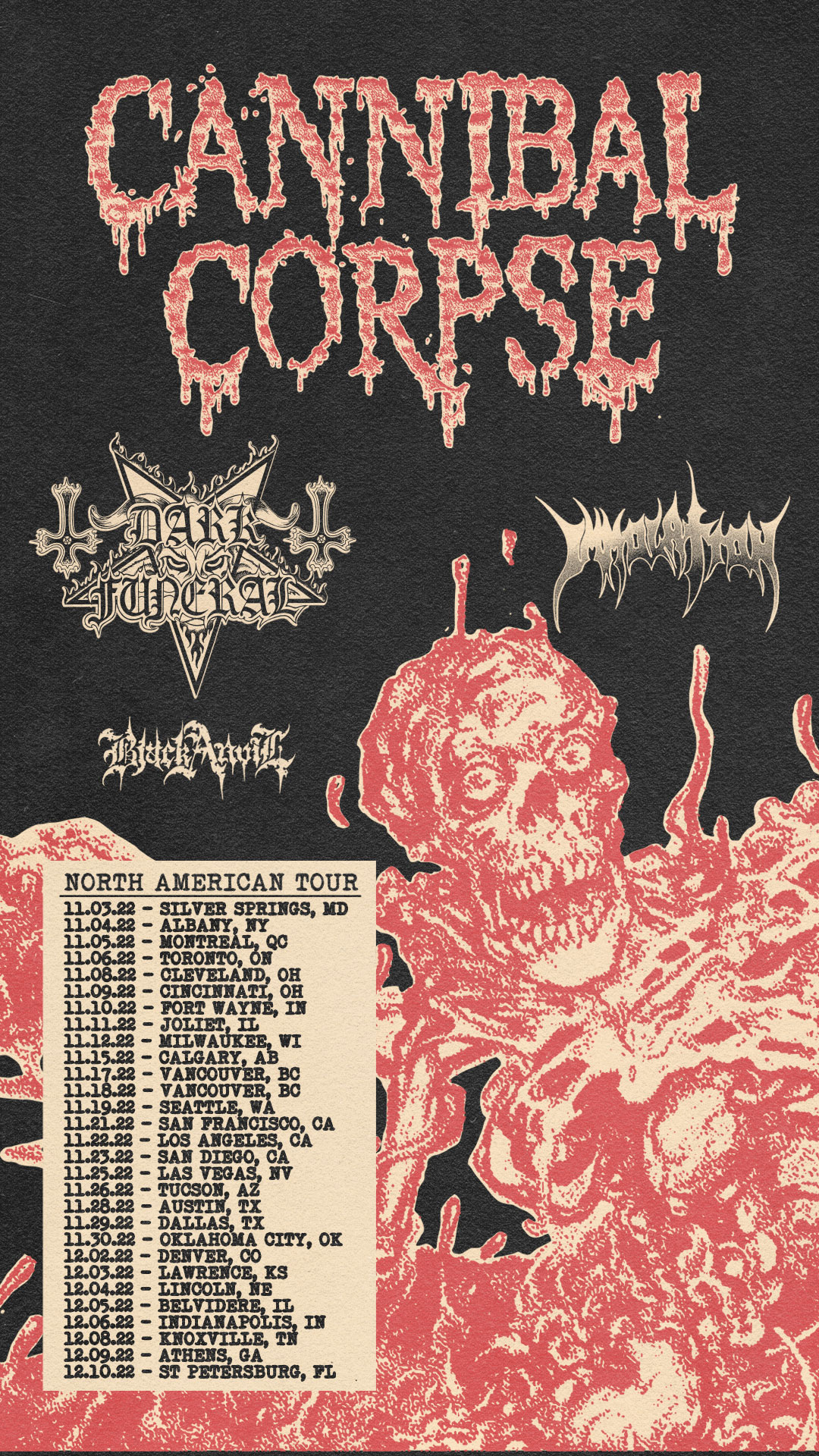 Cannibal Corpse US Tour 2022-1