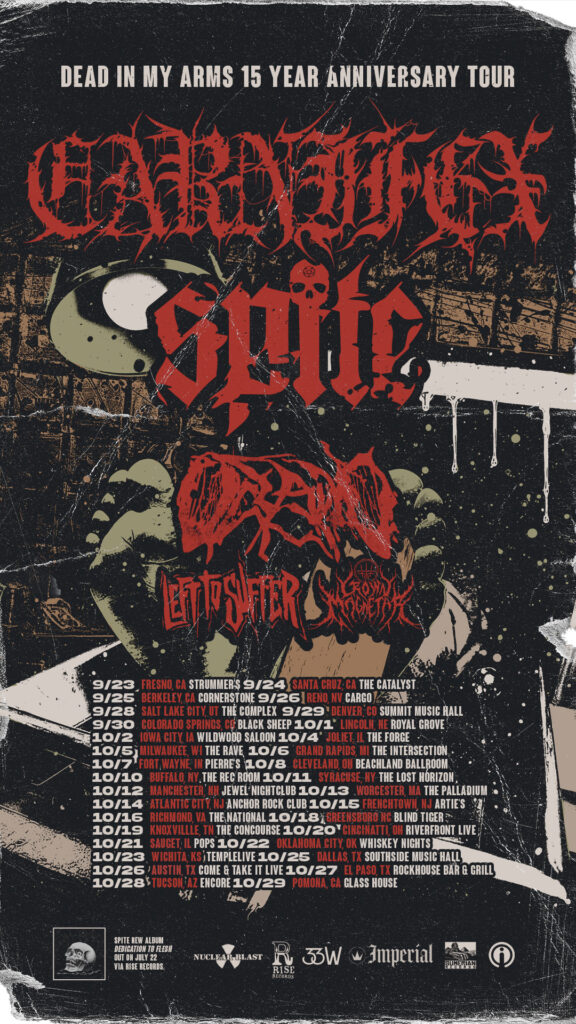 Carnifex North American Tour 2022