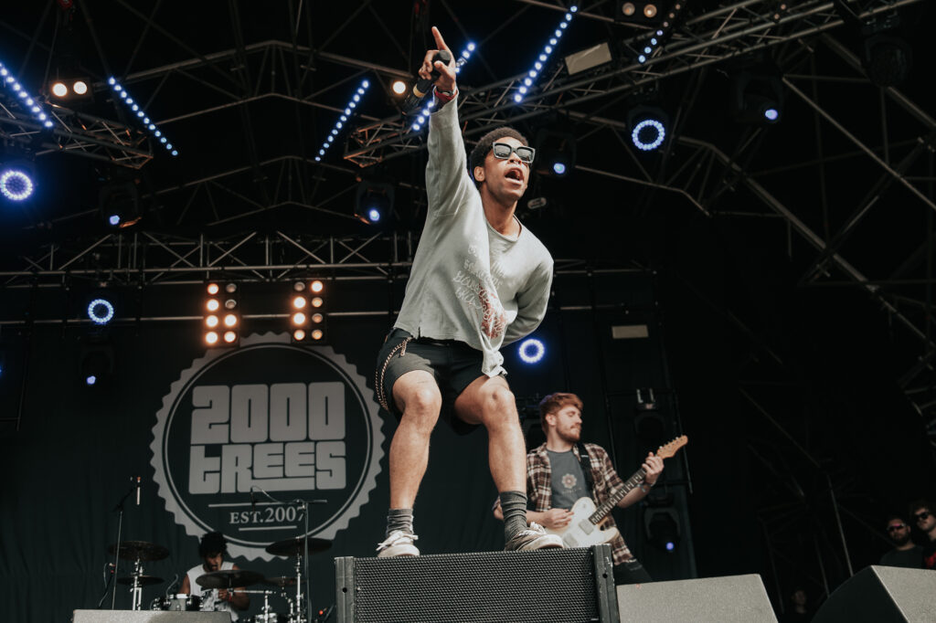 KennyHoopla live @ 2000trees Festival. Photo Credit: Megan Jenkins Photography