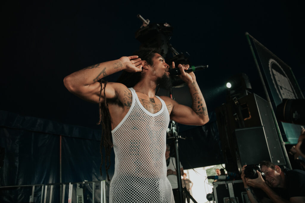 Bob Vylan live @ 2000trees Festival. Photo Credit: Megan Jenkins Photography